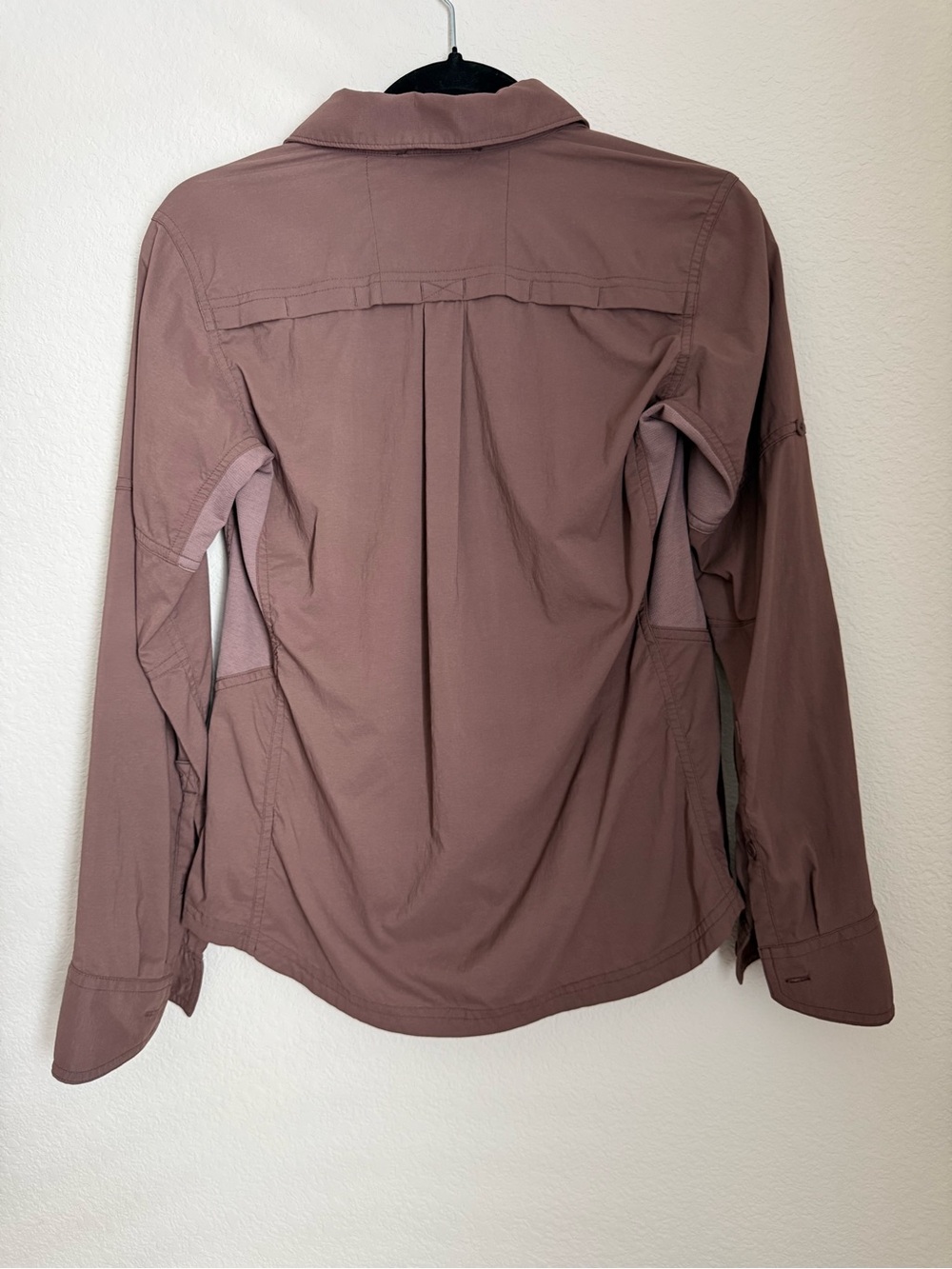 REI | Women's Long Sleeve Button-Up Hiking Active Collar Shirt  - Plum - Picture 2 of 5